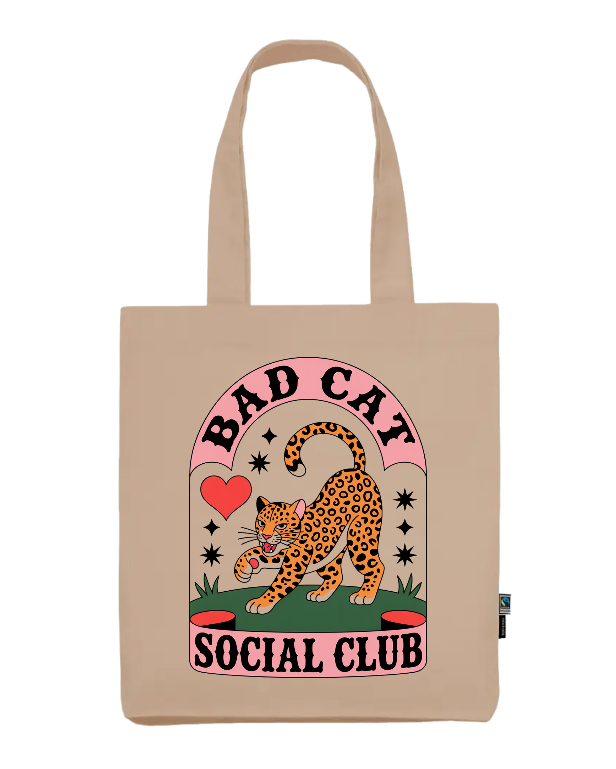 Bad Cat Premium Organic Stolen Heart Tote