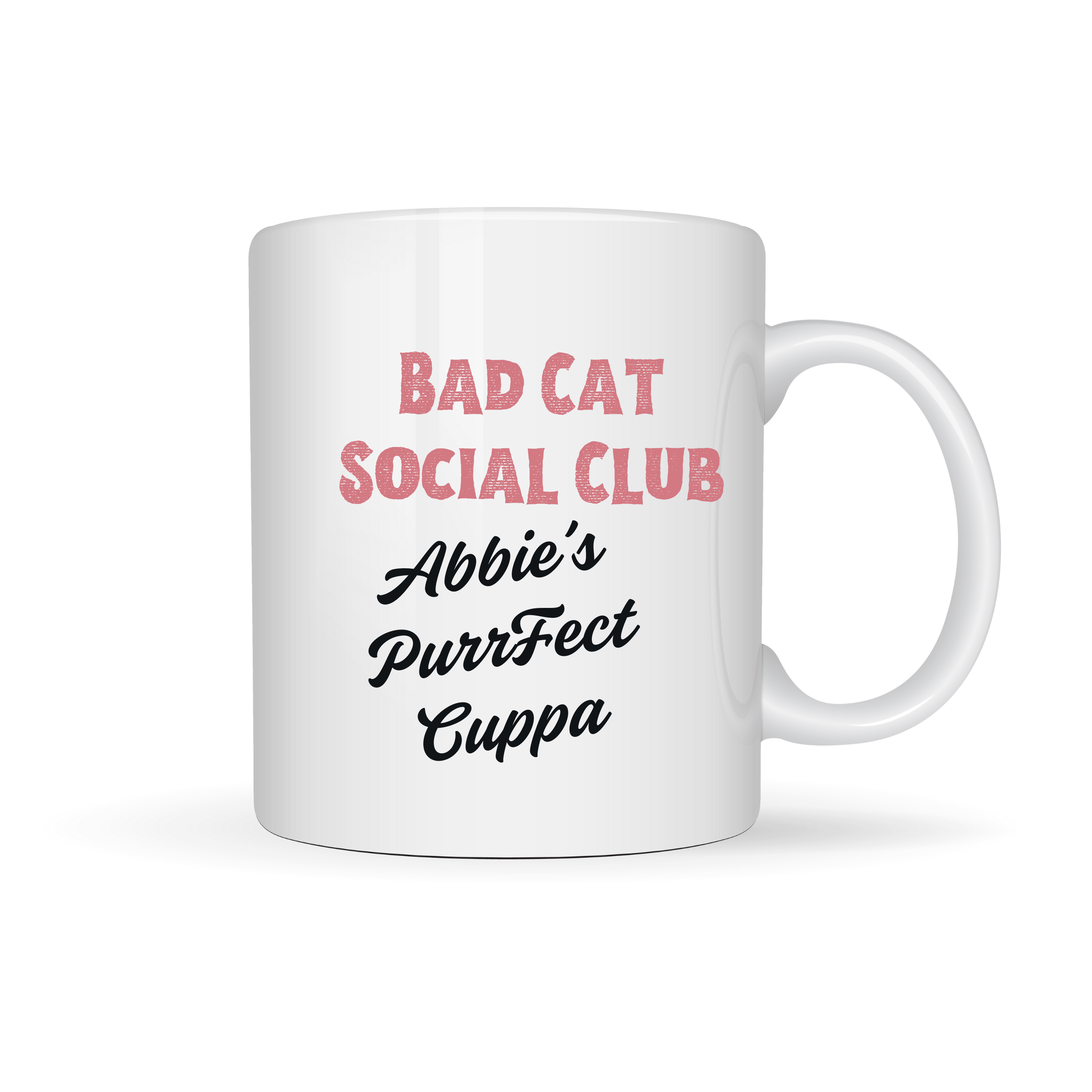 Purrfect Cuppa - Personalised MUG
