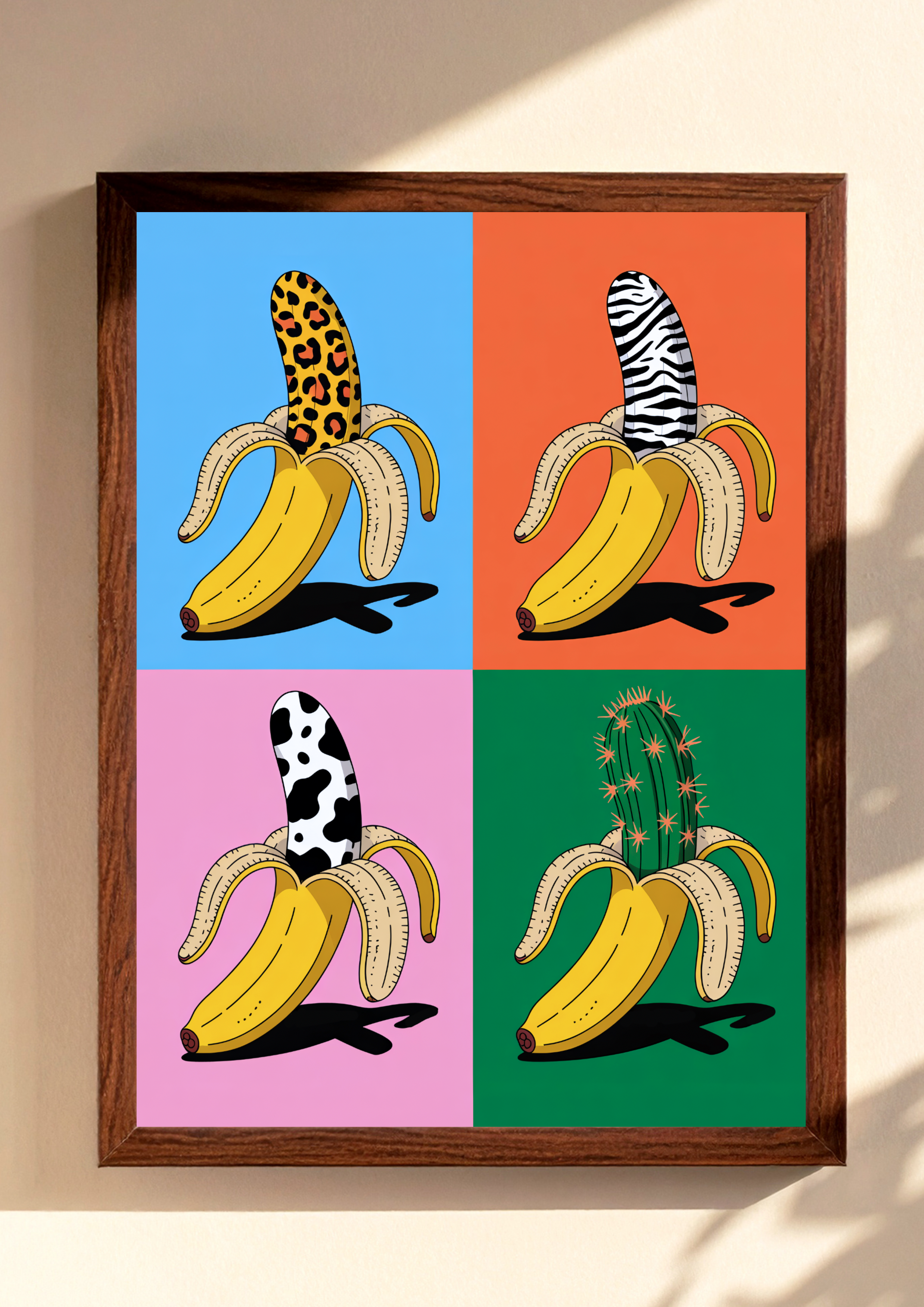 Bananas! Art Print - Completely Normal Obvs