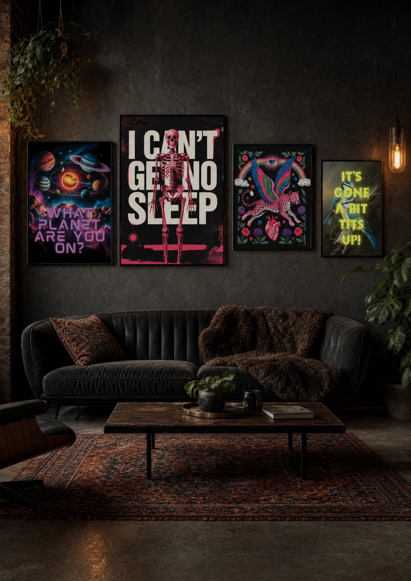 I Can't Get No Sleep - Art Print