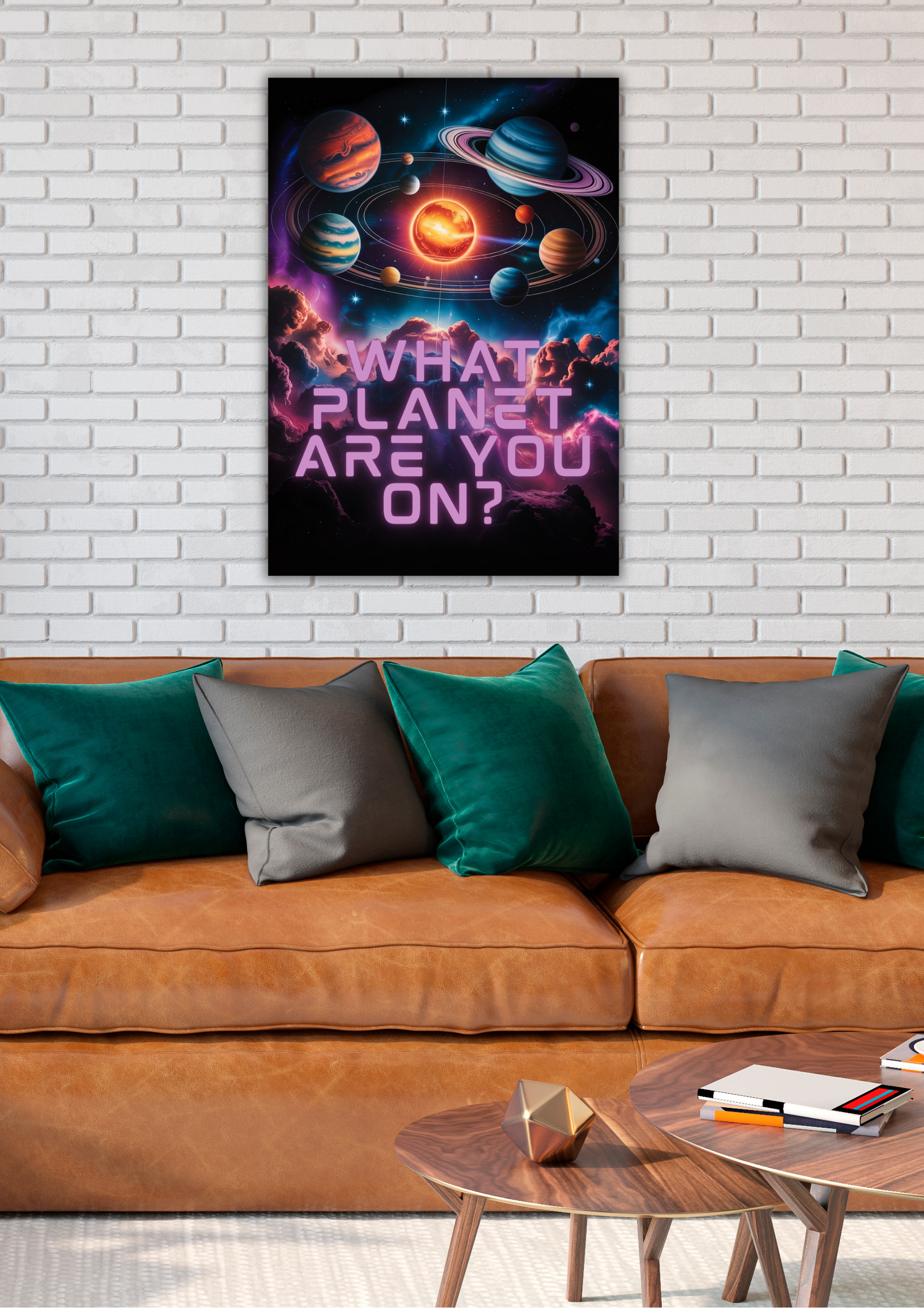 WHAT PLANET ARE YOU ON? Art Print