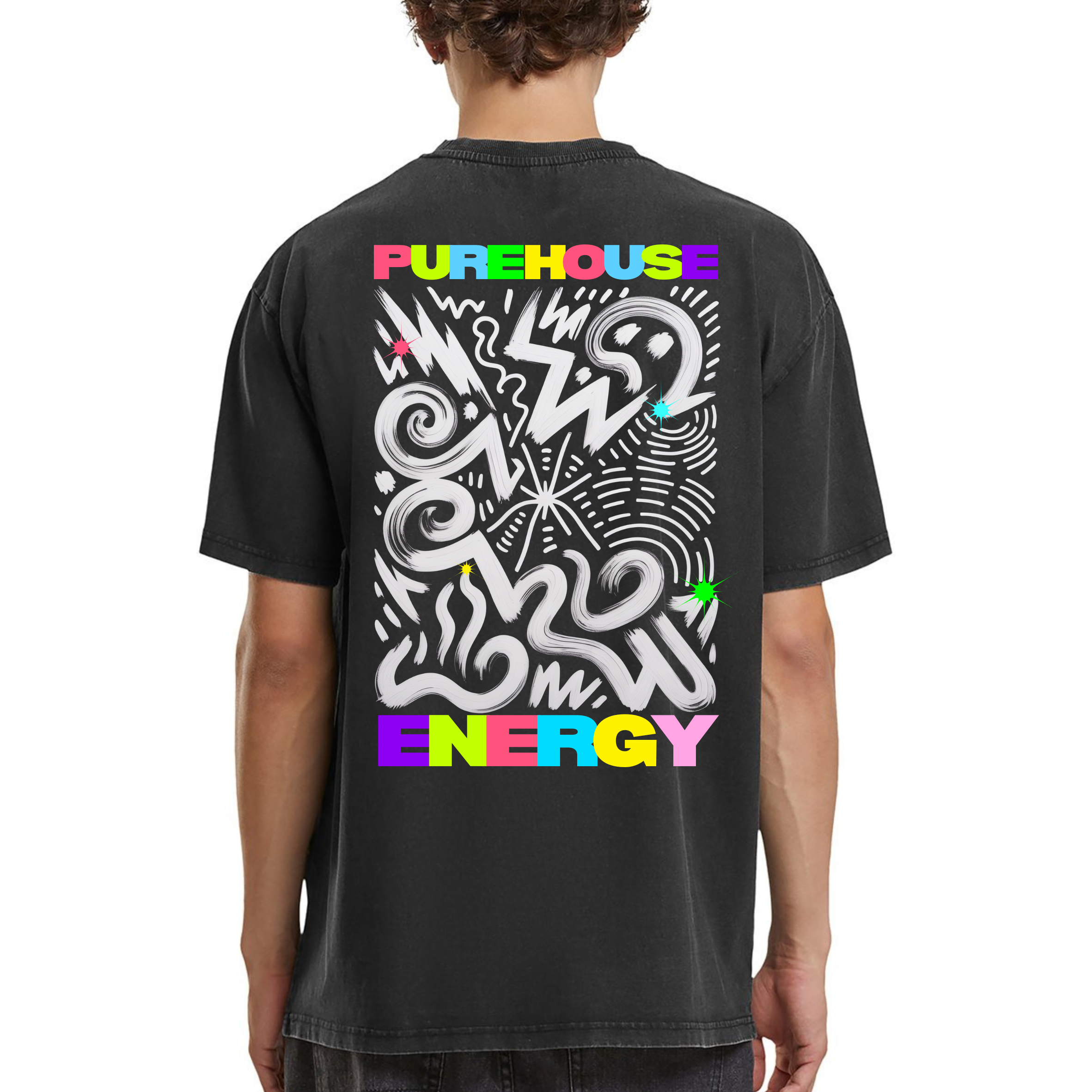 PURE HOUSE ENERGY VINTAGE TEE