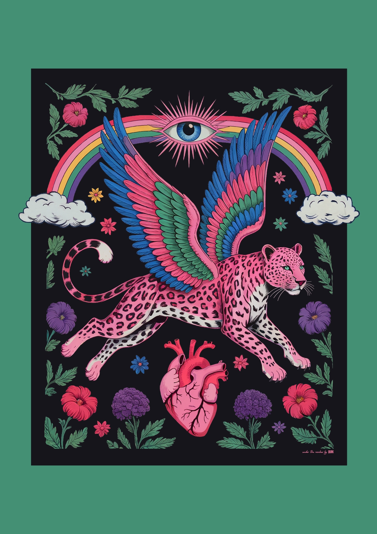Under the Rainbow - Art Print