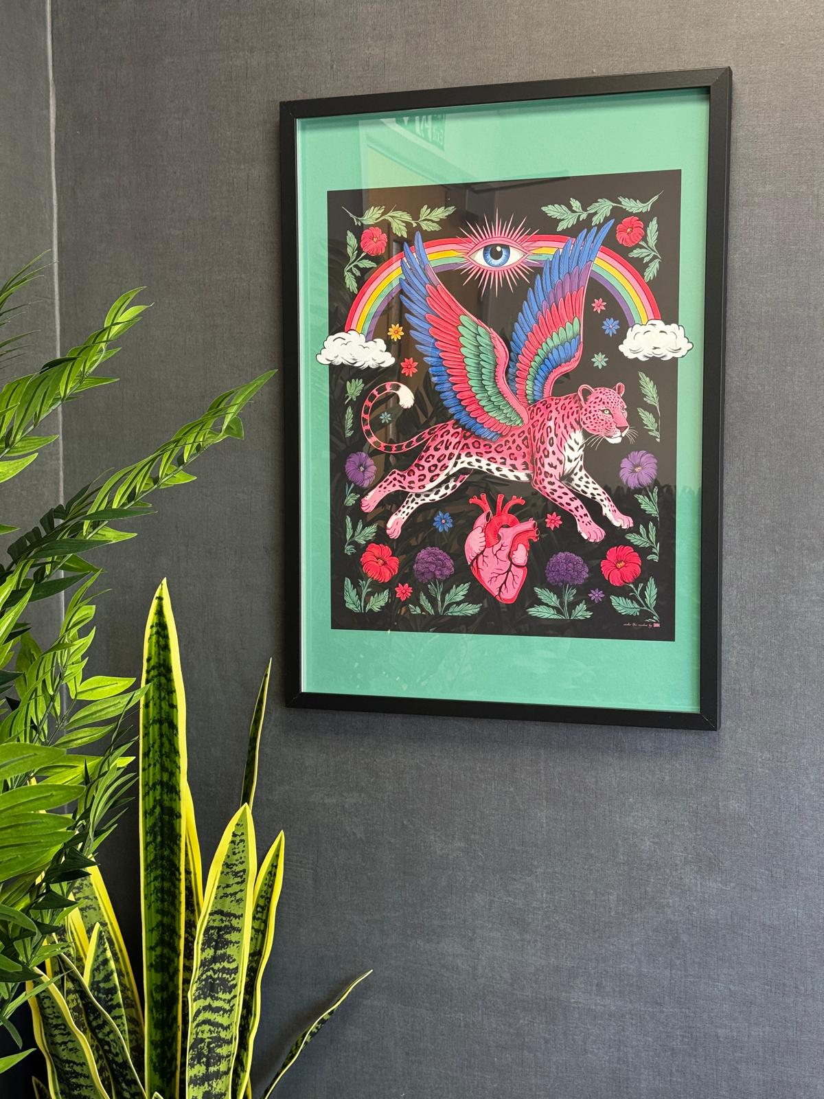 Under the Rainbow - Art Print